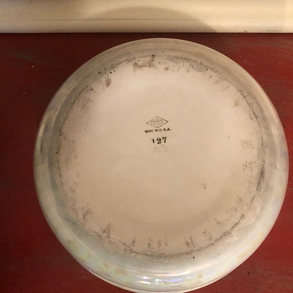 Royal Rochester Luster ware  Casserole Baking Dish with Lid Vintage - Picture 4 of 10